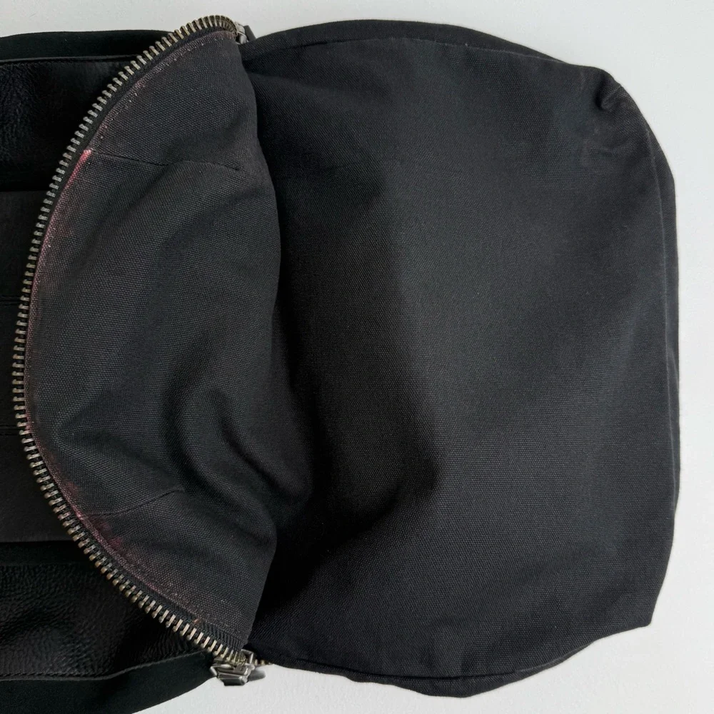 Dr. Martens Harness Backpack Black Leather Slouch Bag